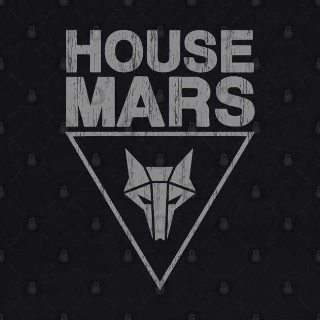 House Mars  - Vintage - Style by Lenny Animals Arts